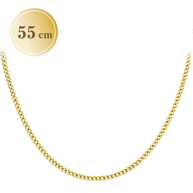 MINET Zlatý řetízek 55cm Au 585/1000 3,50g